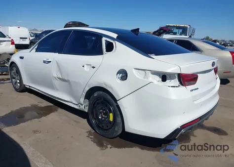 2018 Kia Optima Sx Turbo z USA, uszkodzony, nr VIN 5XXGW4L29JG244716